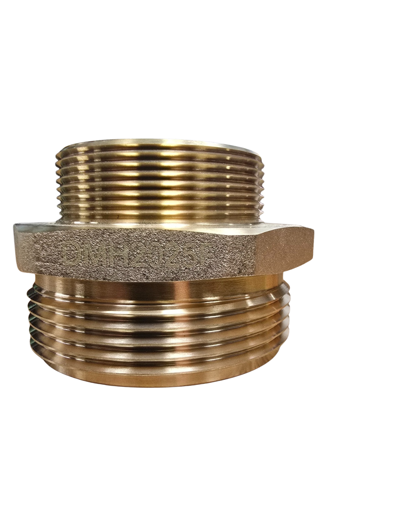 2" MPT x 2 1/2" MNST Brass Adapter
