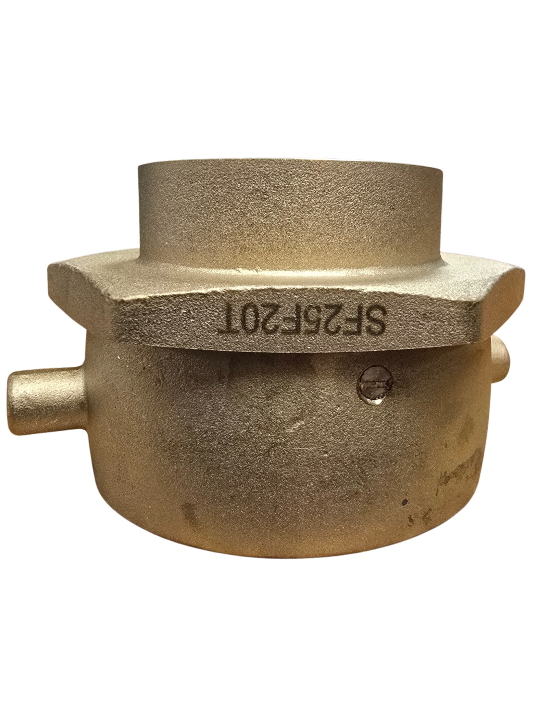 2 1/2" FNST Swivel x 2" FNPT Brass Adapter