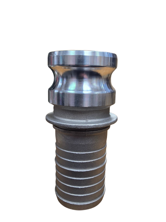 Type E Cam and Groove Adapter – Hose Shank x Male Camlock