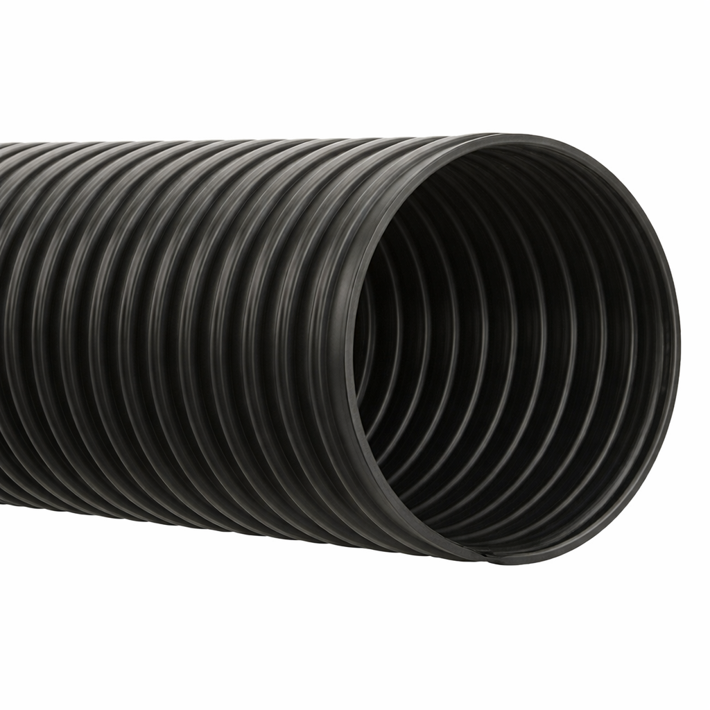 Hi-temp ducting and blower hose with wear strip (Sold Per Ft)(50ft Max Coils)