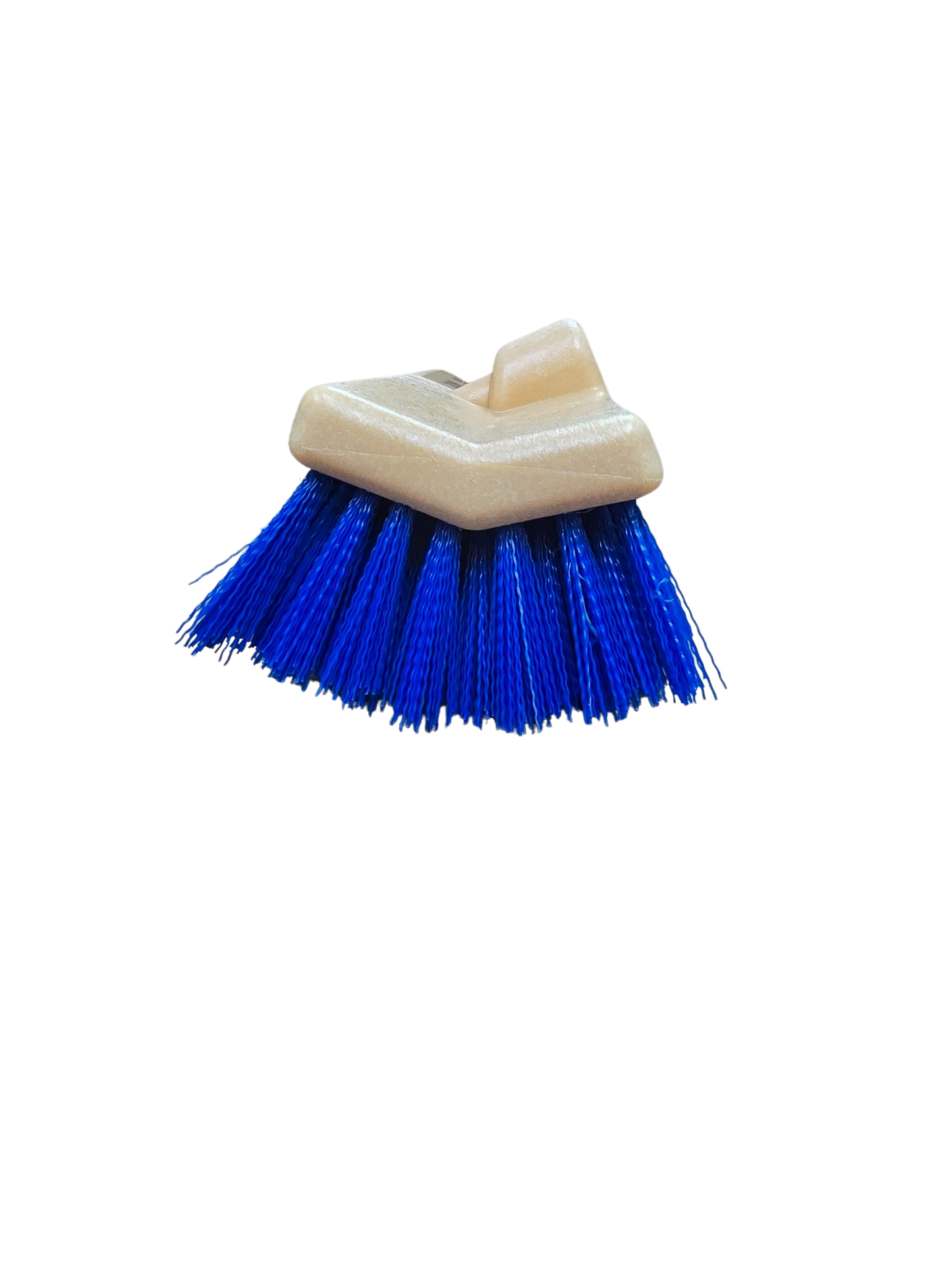 10" Bi-Level Stiff Blue Poly Wash Brush