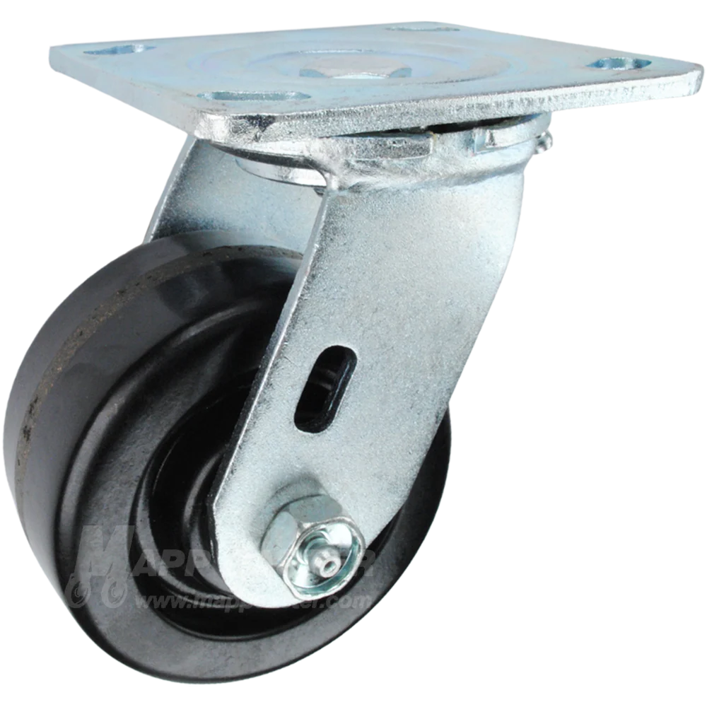 Phenolic Swivel Caster – 5" Wheel (1000 lb Capacity)