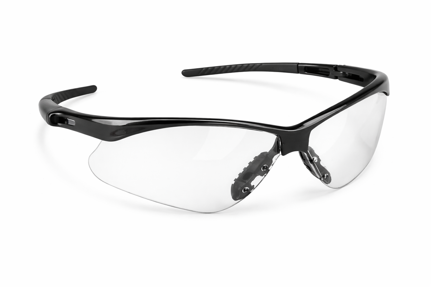 KleenGuard™ Nemesis® Safety Glasses – Black Frame, Clear Anti-Fog Lens