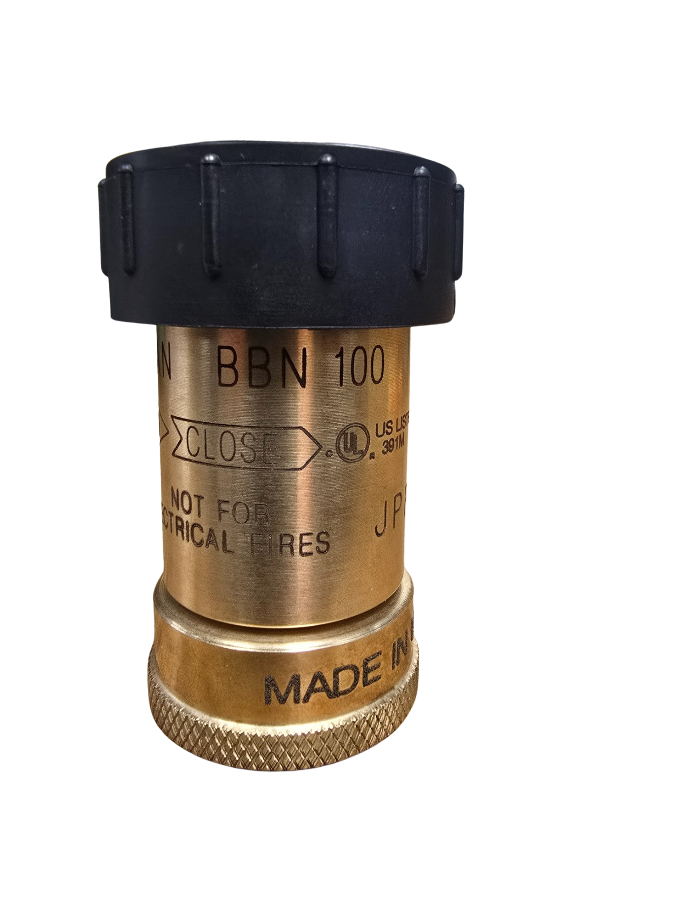 1" Brass Washdown Nozzle – NPT Thread