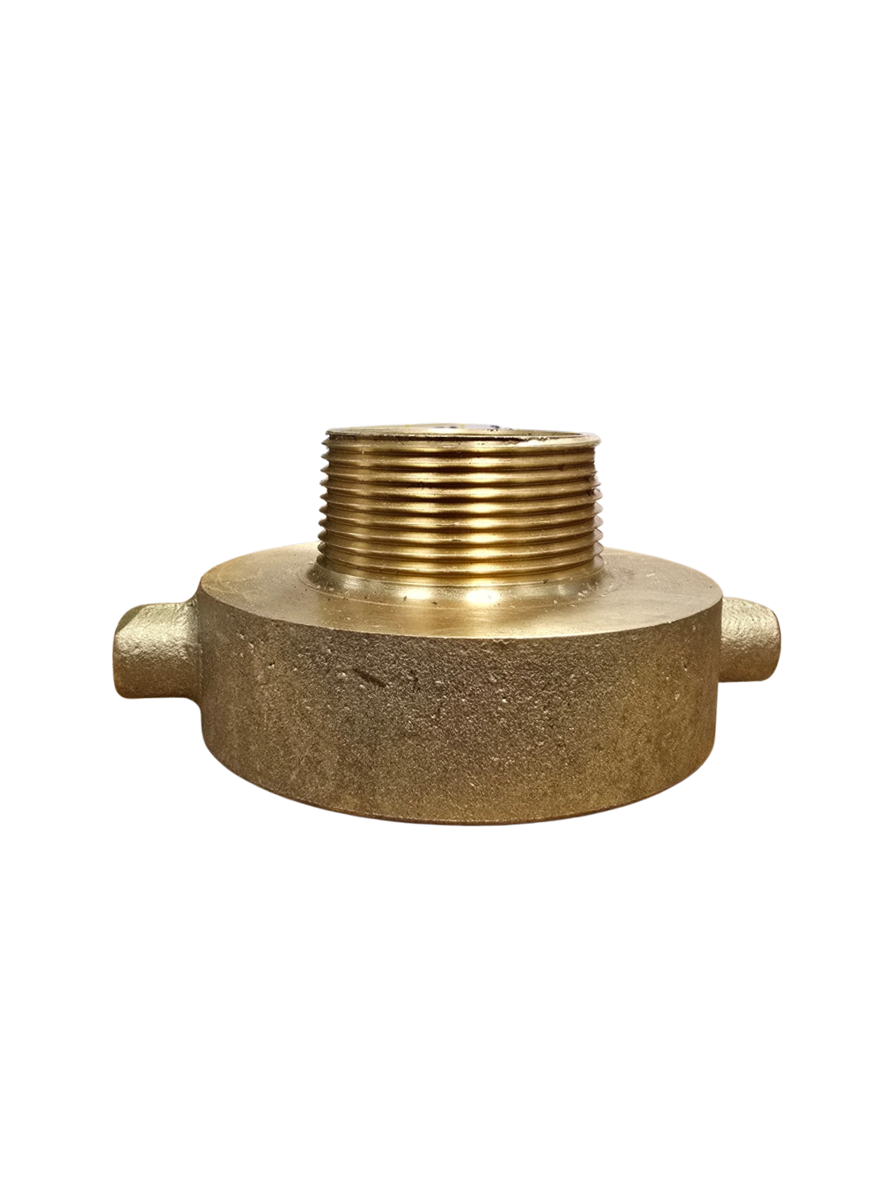 2 1/2" FNST x 1 1/2" MNST Brass Adapter