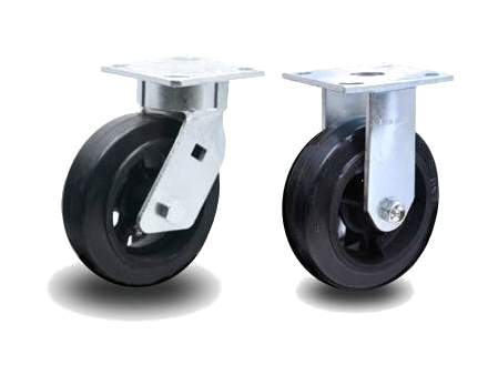 Rubber Mold-On Casters