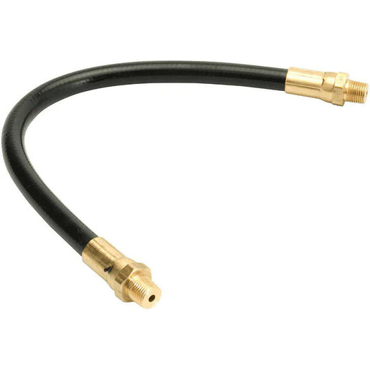 3/16" ID Grease Whip Hose Assembly – 1/8" MPT x 1/8" MPT