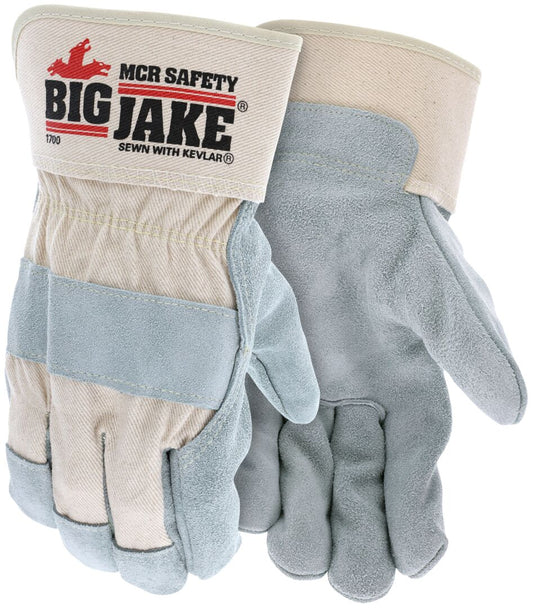 1700 - Big Jake® Series Leather Palm Work Gloves (Extra Large)