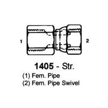 FEM Pipe Rigid X Fem Pipe Swivel