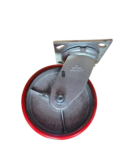 Swivel Caster – 4", 5", 6", 8" × 2" | Phenolic, TPR, Polyurethane, Cast Iron | Side/Total Lock or No Brake