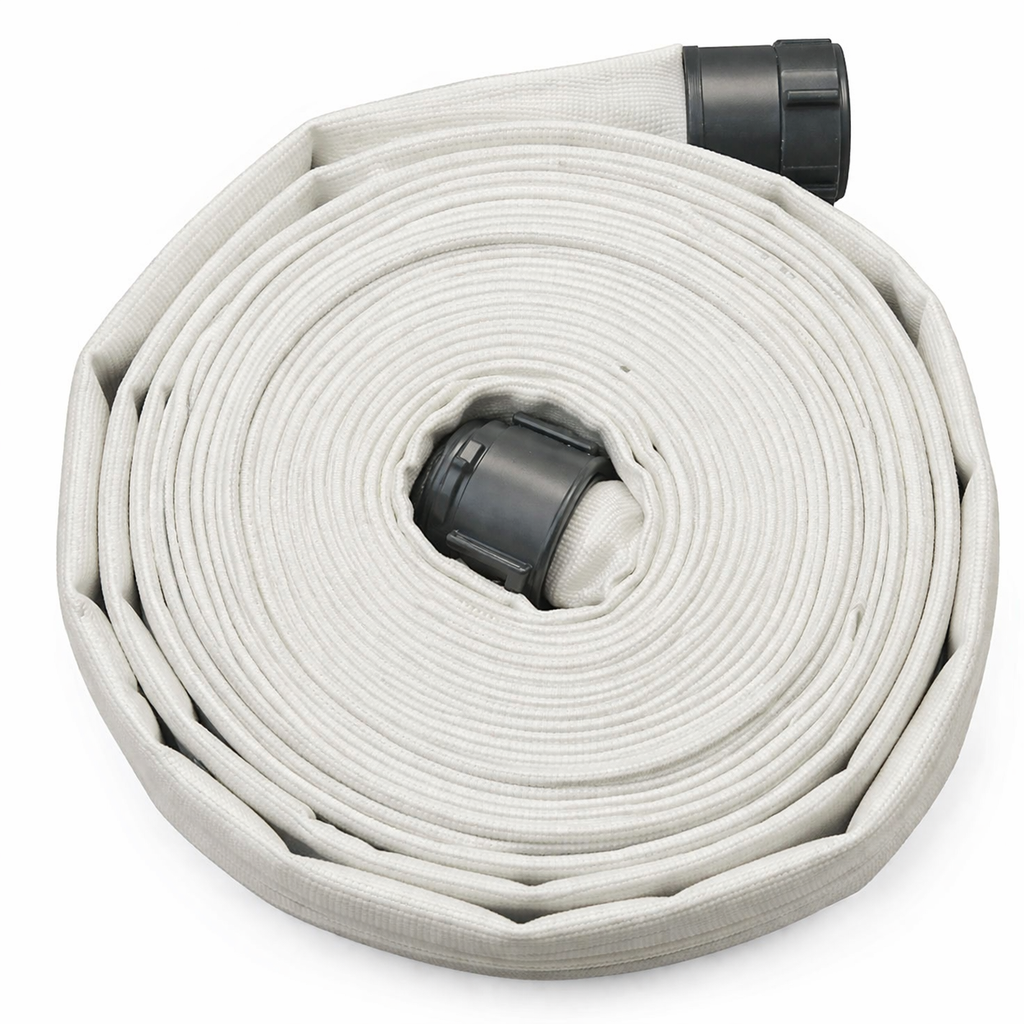 1 1/2" Double Jacket Mill Hose x 50ft
