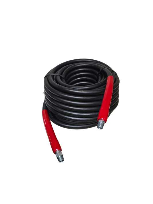 SMOOTH 75FT 2WIRE PRESSURE WASHER HOSE 6000 PSI
