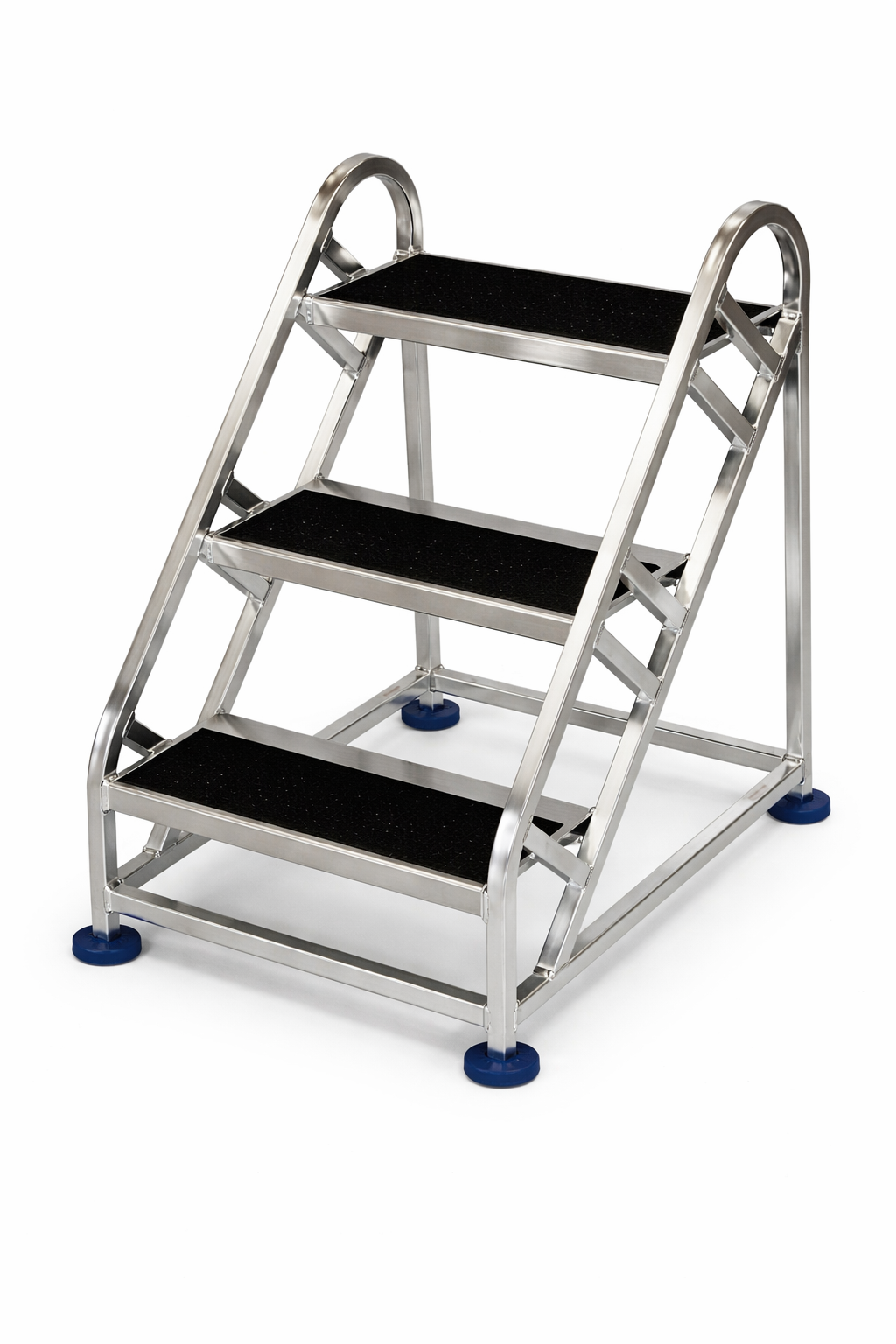 3-STEP ALUMINUM STEPPER 24" WIDE