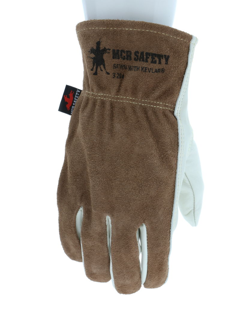 3204 – Leather Drivers Work Gloves with Kevlar® Stitching