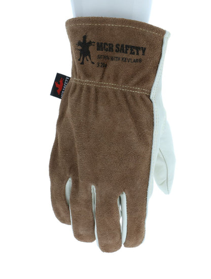 3204 – Leather Drivers Work Gloves with Kevlar® Stitching