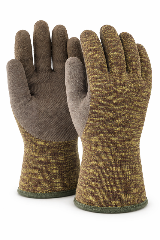 Frost Breaker® Camo Thermal Knit Shell & Latex Palm Work Gloves