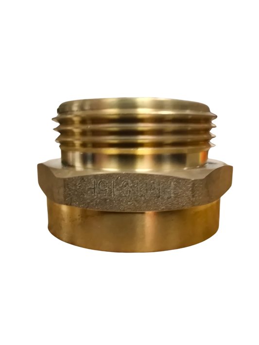 1 1/2" FNPT x 1 1/2" MNST Brass Adapter