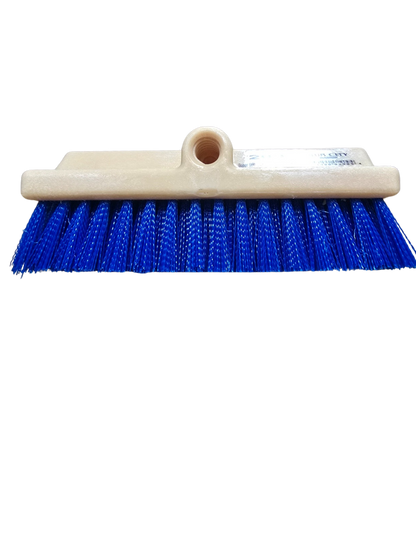 10" Bi-Level Stiff Blue Poly Wash Brush
