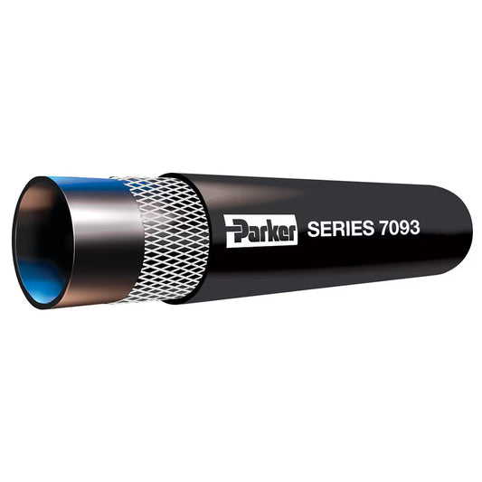 Parker 7093 Black Rubber Air & Water Hose – 300 PSI (Multiple ID Sizes)