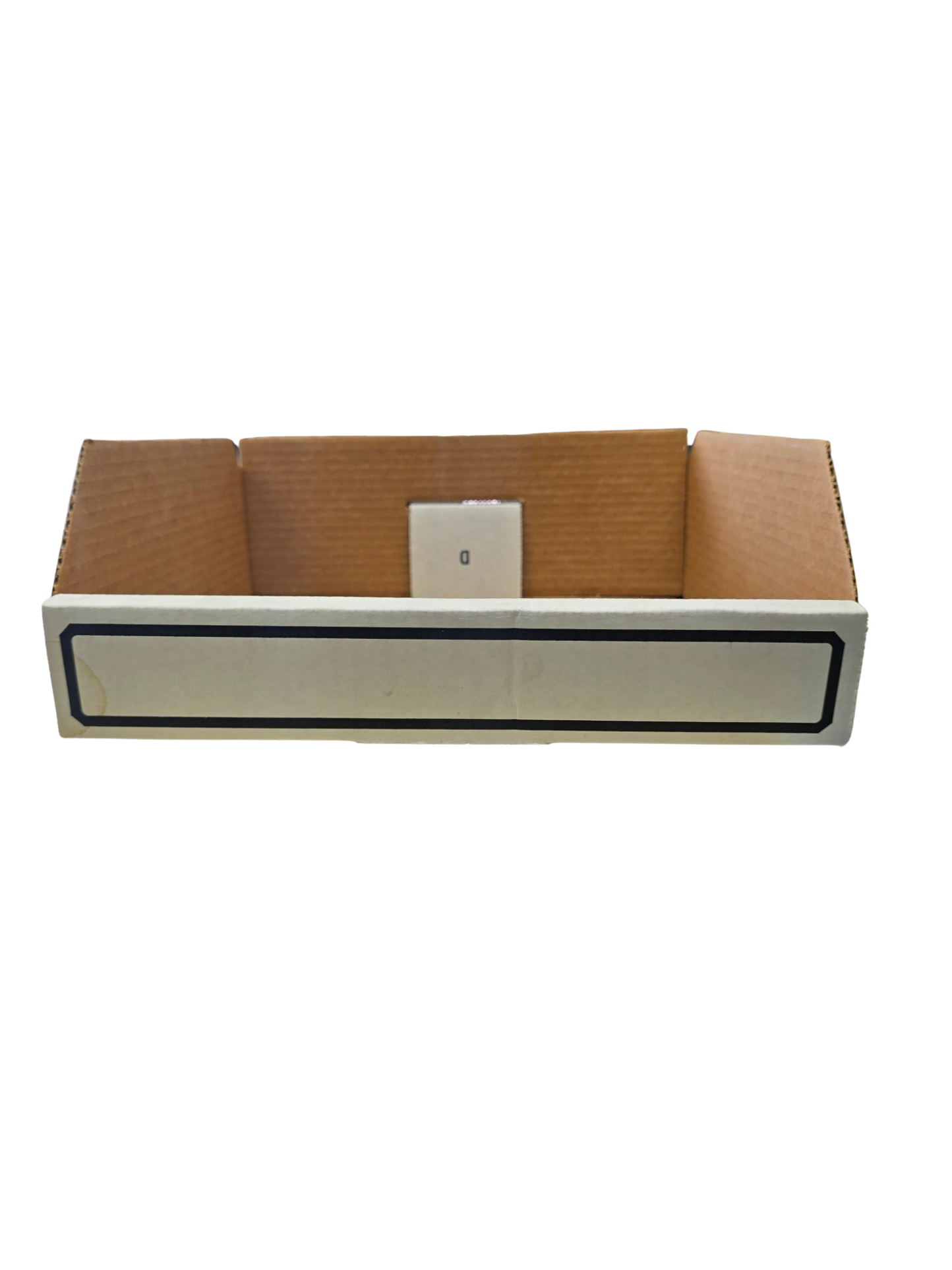 12" X 11 3/4" Knock Down Cardboard Thrift Bin