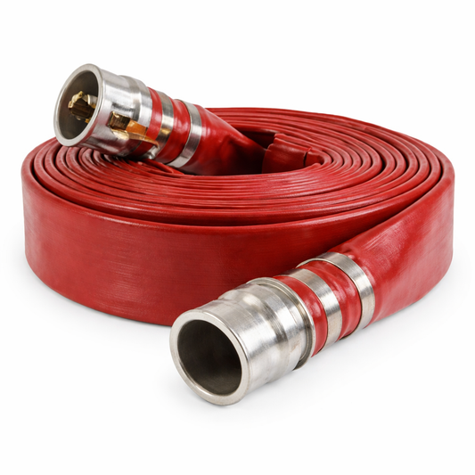 Red Ironside Lay Flat Hose Assembly