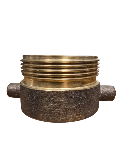 1 1/2" Female NST x 2 1/2" Male NST Brass Adapter