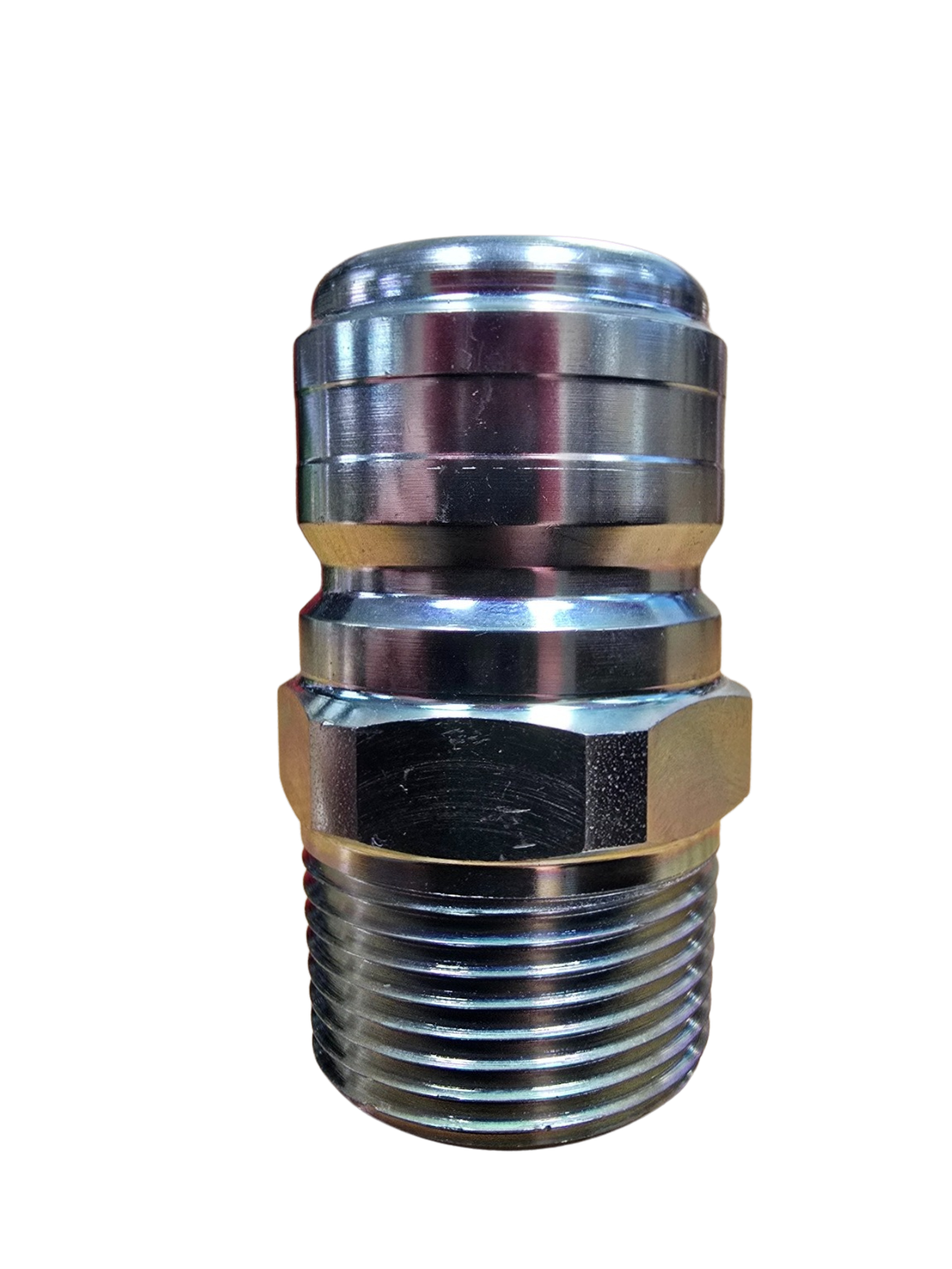 E-Series Straight Through Male Threaded Plug