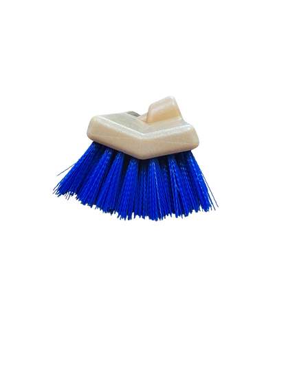 10" Bi-Level Stiff Blue Poly Wash Brush