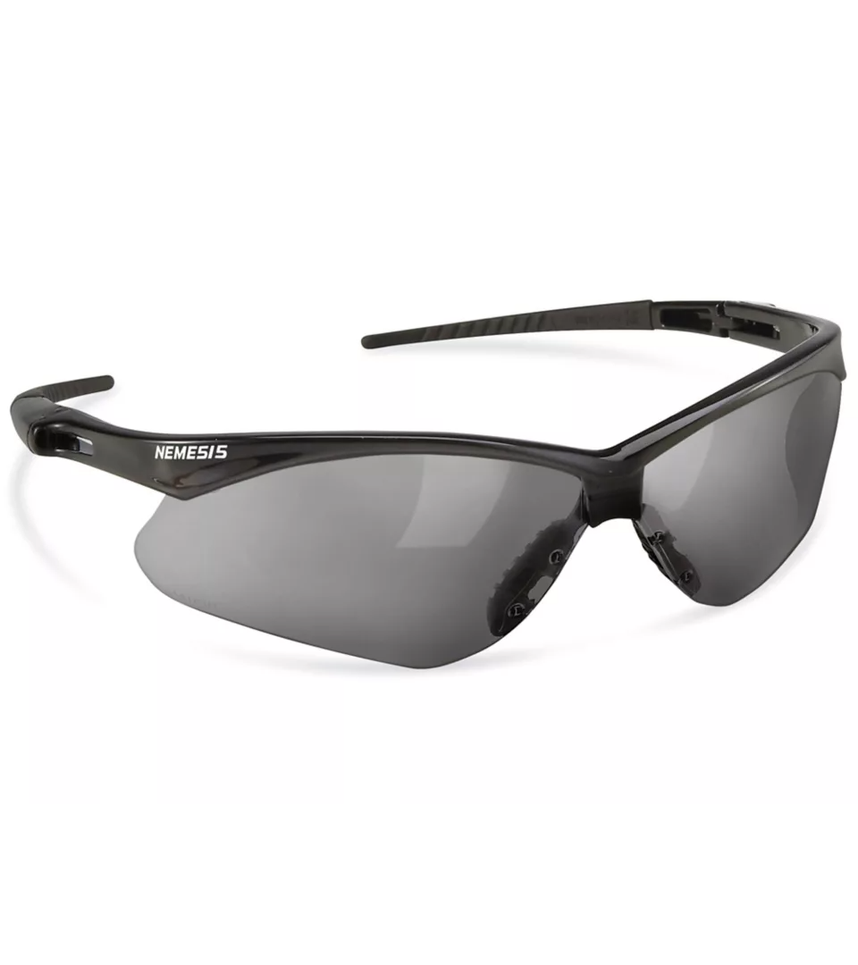 KleenGuard™ Nemesis® Safety Glasses – Black Frame, Smoke Lens