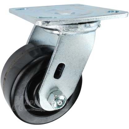Phenolic Swivel Caster – 5" Wheel (1000 lb Capacity)