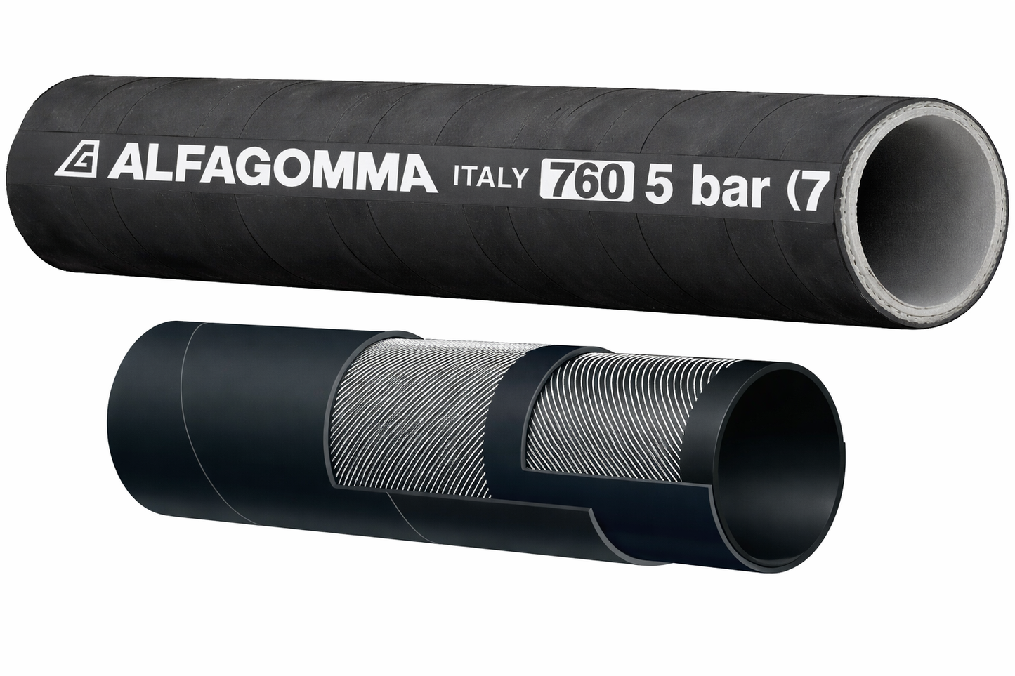 Light Weight Dry Powder Delivery Hose (Sold Per Ft)(100ft Max Continuous Length)