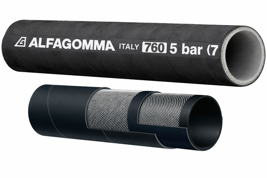 Light Weight Dry Powder Delivery Hose (Sold Per Ft)(100ft Max Continuous Length)
