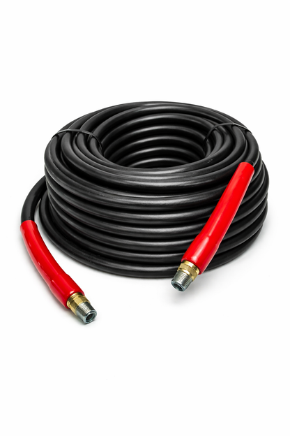 SMOOTH 75FT 2WIRE PRESSURE WASHER HOSE 6000 PSI