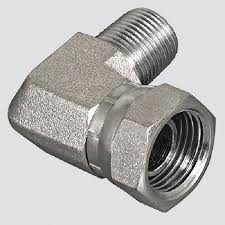 Male Pipe x Female Pipe Swivel 90° Elbow Adapter