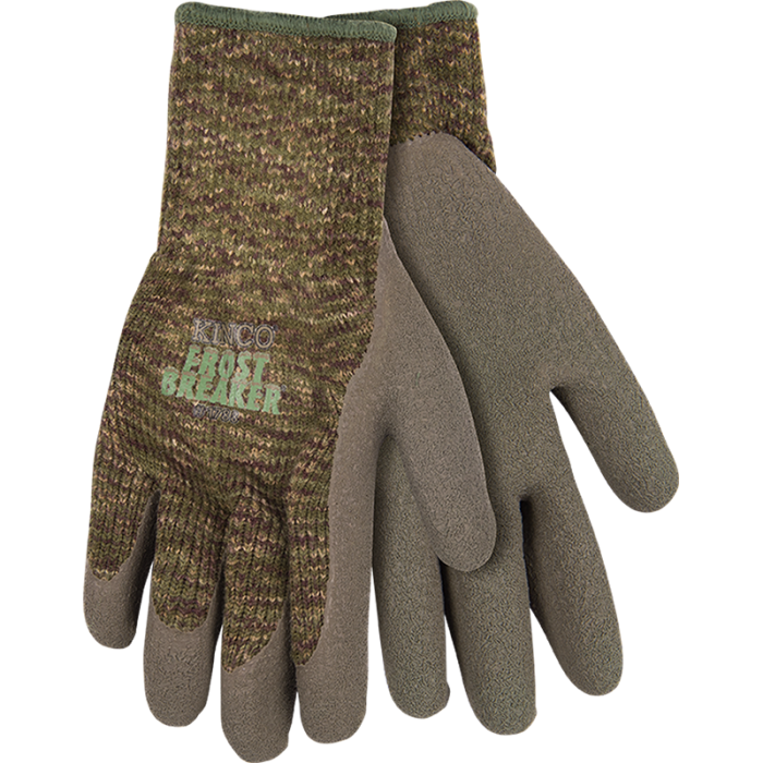Frost Breaker® Camo Thermal Knit Shell & Latex Palm Work Gloves