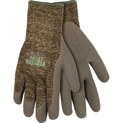 Frost Breaker® Camo Thermal Knit Shell & Latex Palm Work Gloves