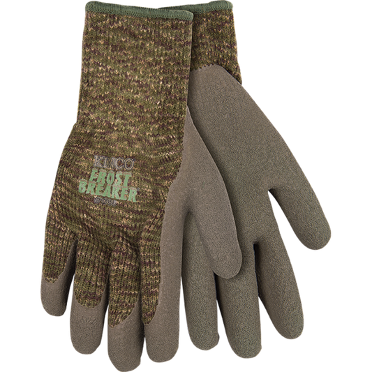 Frost Breaker® Camo Thermal Knit Shell & Latex Palm Work Gloves