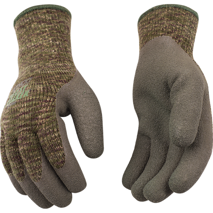 Frost Breaker® Camo Thermal Knit Shell & Latex Palm Work Gloves